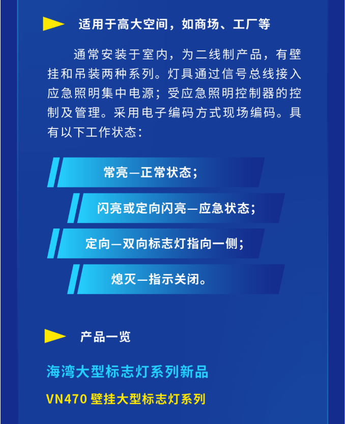 山西海湾大型中型标志灯系列灯具使用范围